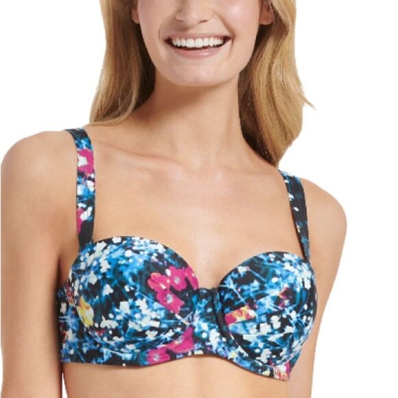 Calvin Klein Women Standard Balconette
Sweetheart Neckline Bra Black Poppy New - Picture 1 of 14